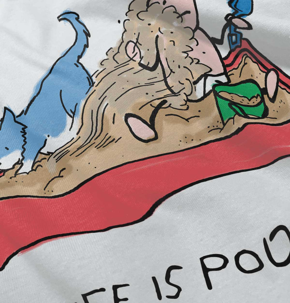 Dog Sandbox Romper Bodysuit-Direct To Garment Print-Brisco Baby