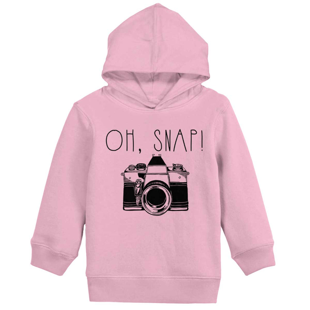 Oh Snap Camera Toddler Pullover Hoodie-Direct To Garment Print-Brisco Baby