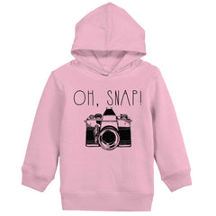 Oh Snap Camera Toddler Pullover Hoodie-Direct To Garment Print-Brisco Baby