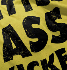 Ass Kicker Romper Bodysuit-Direct To Garment Print-Brisco Baby