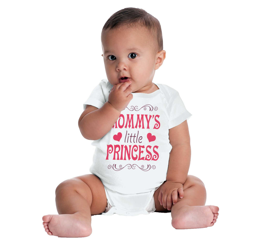 Little Princess Romper Bodysuit-Direct To Garment Print-Brisco Baby