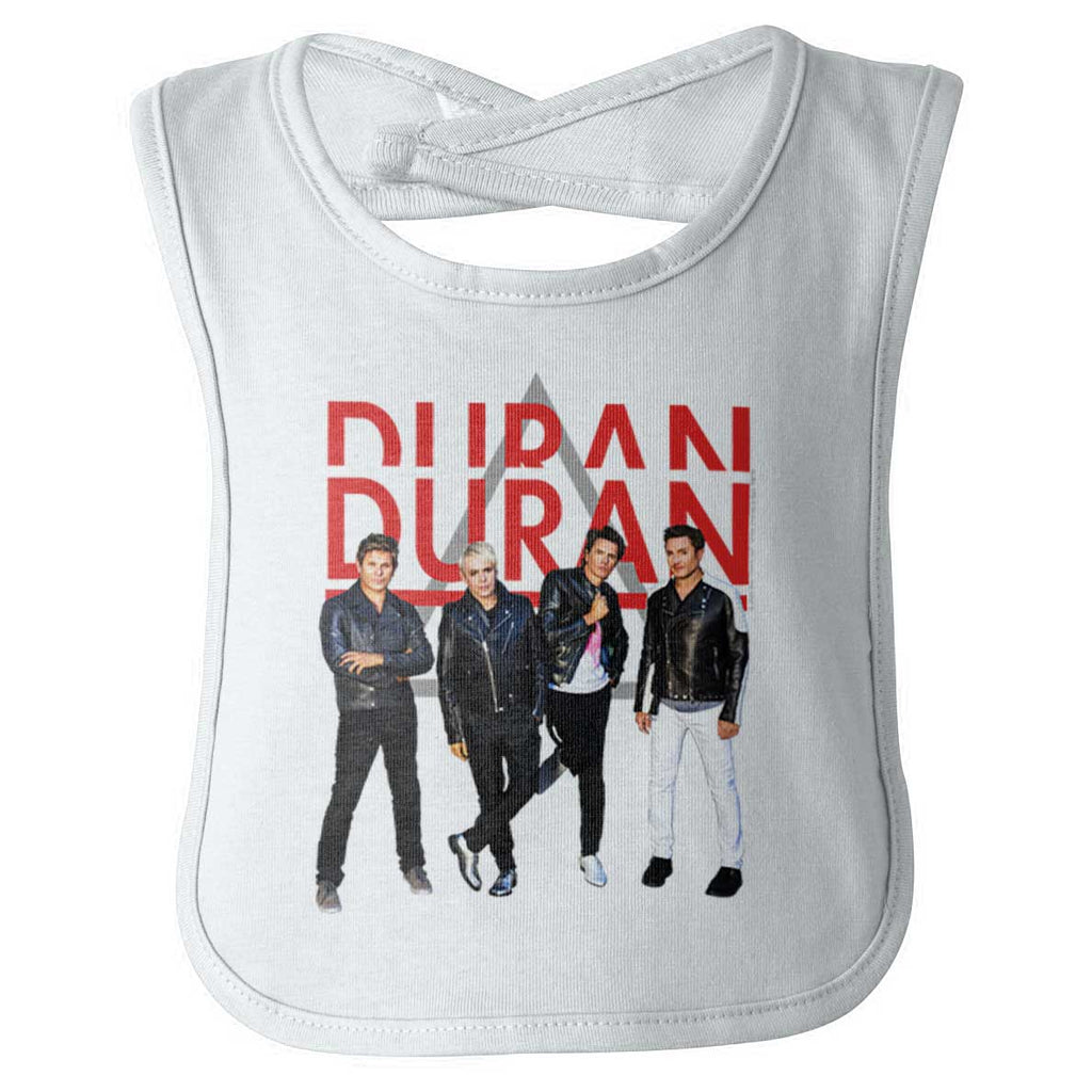 Duran Duran Photo Infant Baby Bib-Direct To Garment Print-Brisco Baby