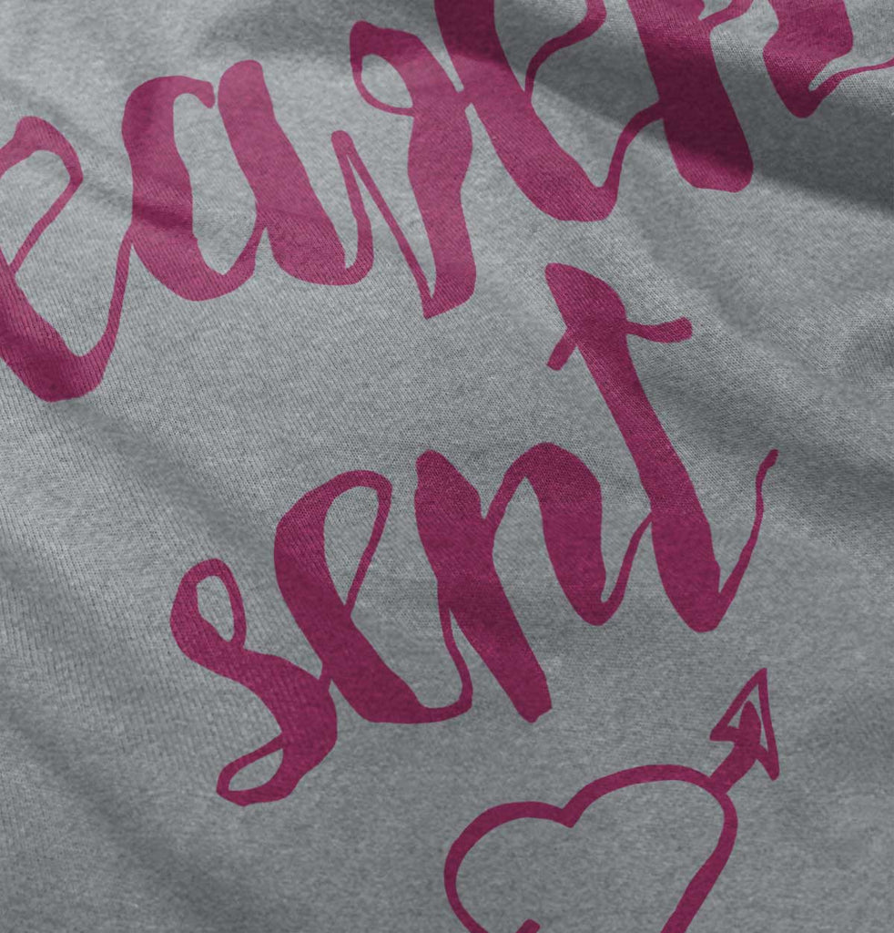 Heaven Sent Raglan Romper Bodysuit-Direct To Garment Print-Brisco Baby