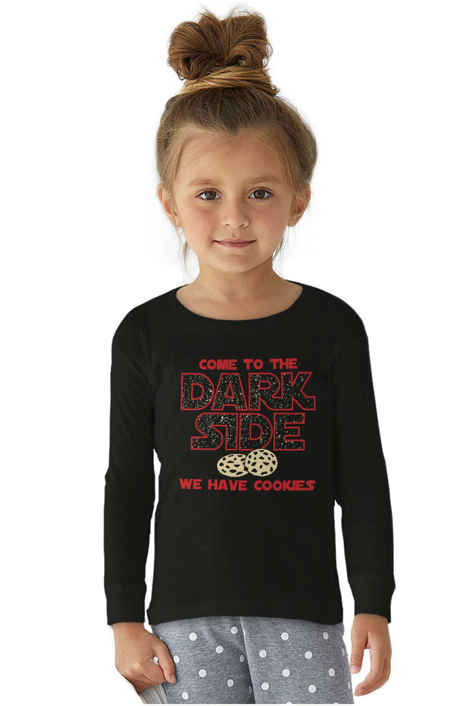 Come To The Dark Side Solid Baby Pajama Top-Direct To Garment Print-Brisco Baby