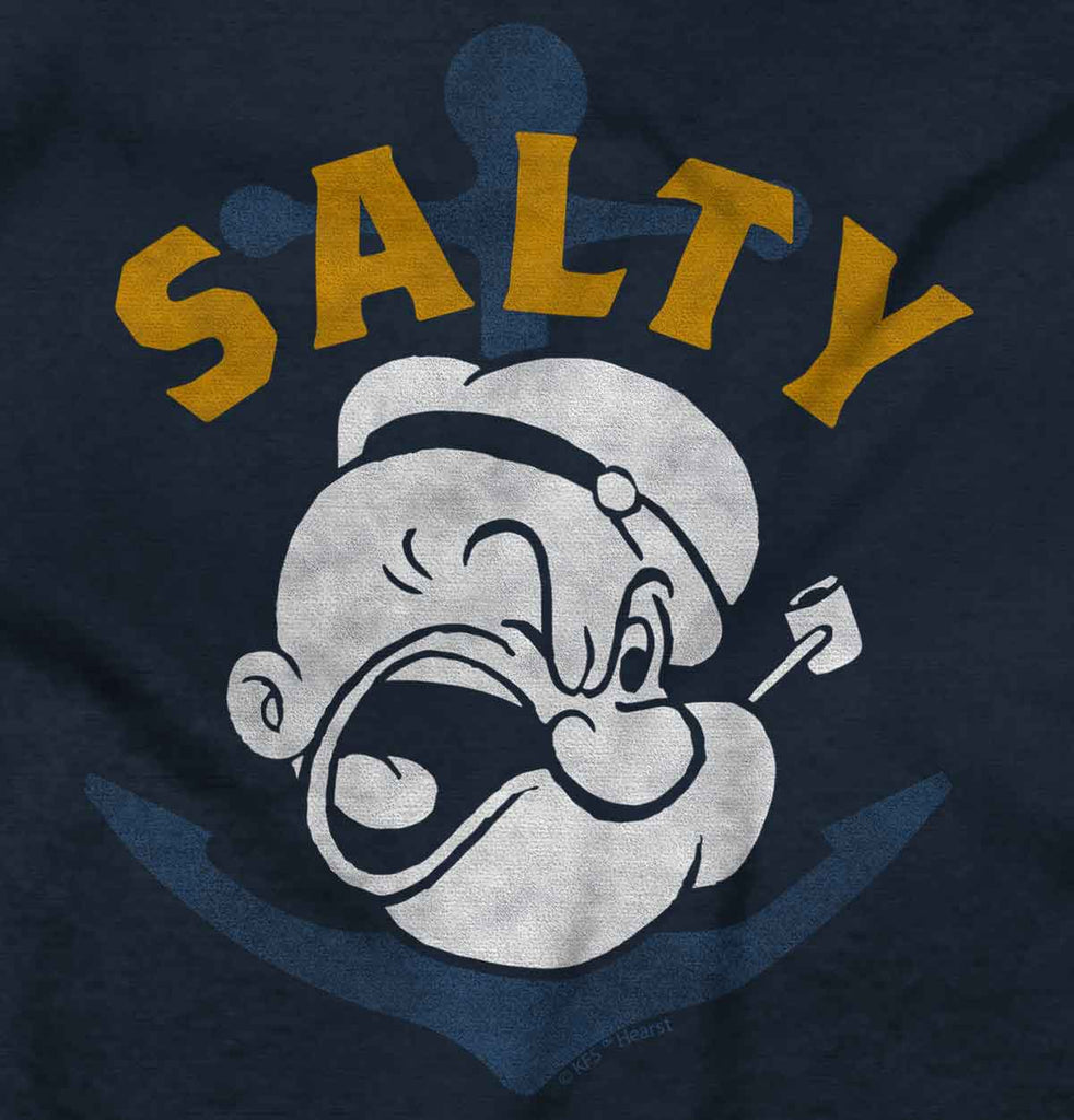 Salty Toddler Pullover Hoodie-Direct To Garment Print-Brisco Baby