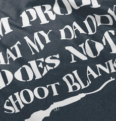 Shoot Blanks Football Romper Bodysuit-Direct To Garment Print-Brisco Baby