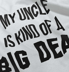 My Uncle Big Deal Infant Baby Bib-Direct To Garment Print-Brisco Baby