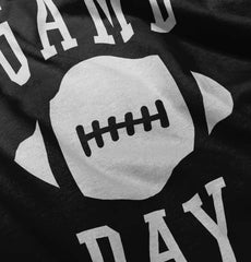 Game Day Toddler Football Jersey Tee-Direct To Garment Print-Brisco Baby