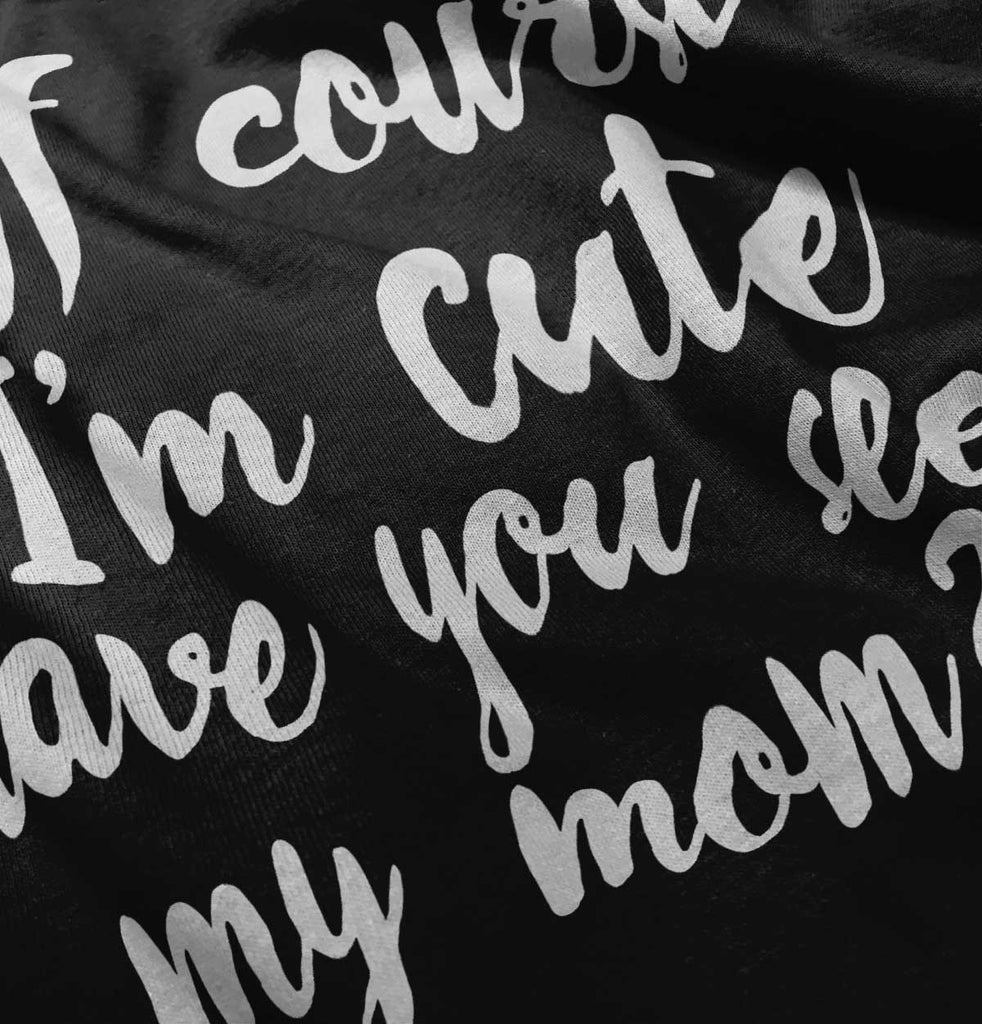 Cute Mom Infant Toddler T Shirt-Direct To Garment Print-Brisco Baby