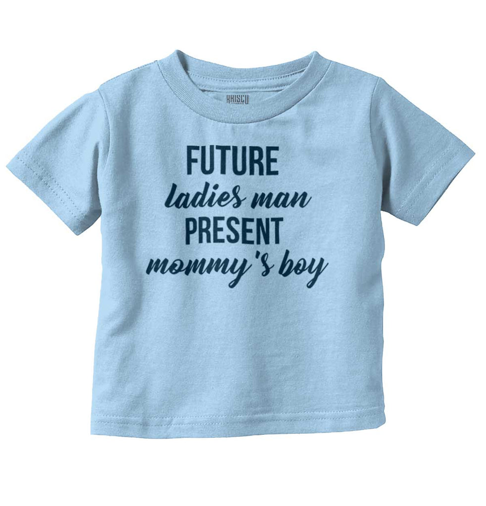 Future Ladies Man Infant Toddler T Shirt-Direct To Garment Print-Brisco Baby
