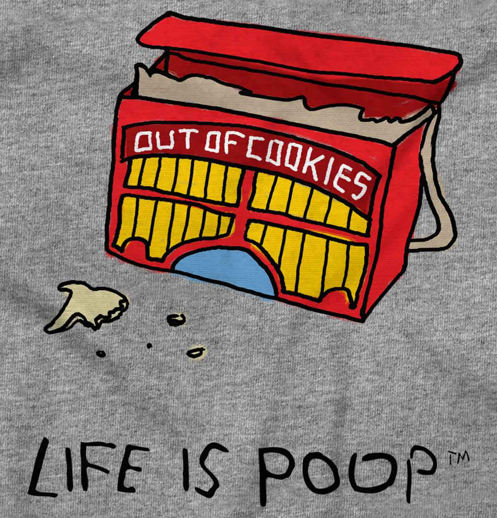 Out of Cookies Infant Toddler T Shirt-Direct To Garment Print-Brisco Baby