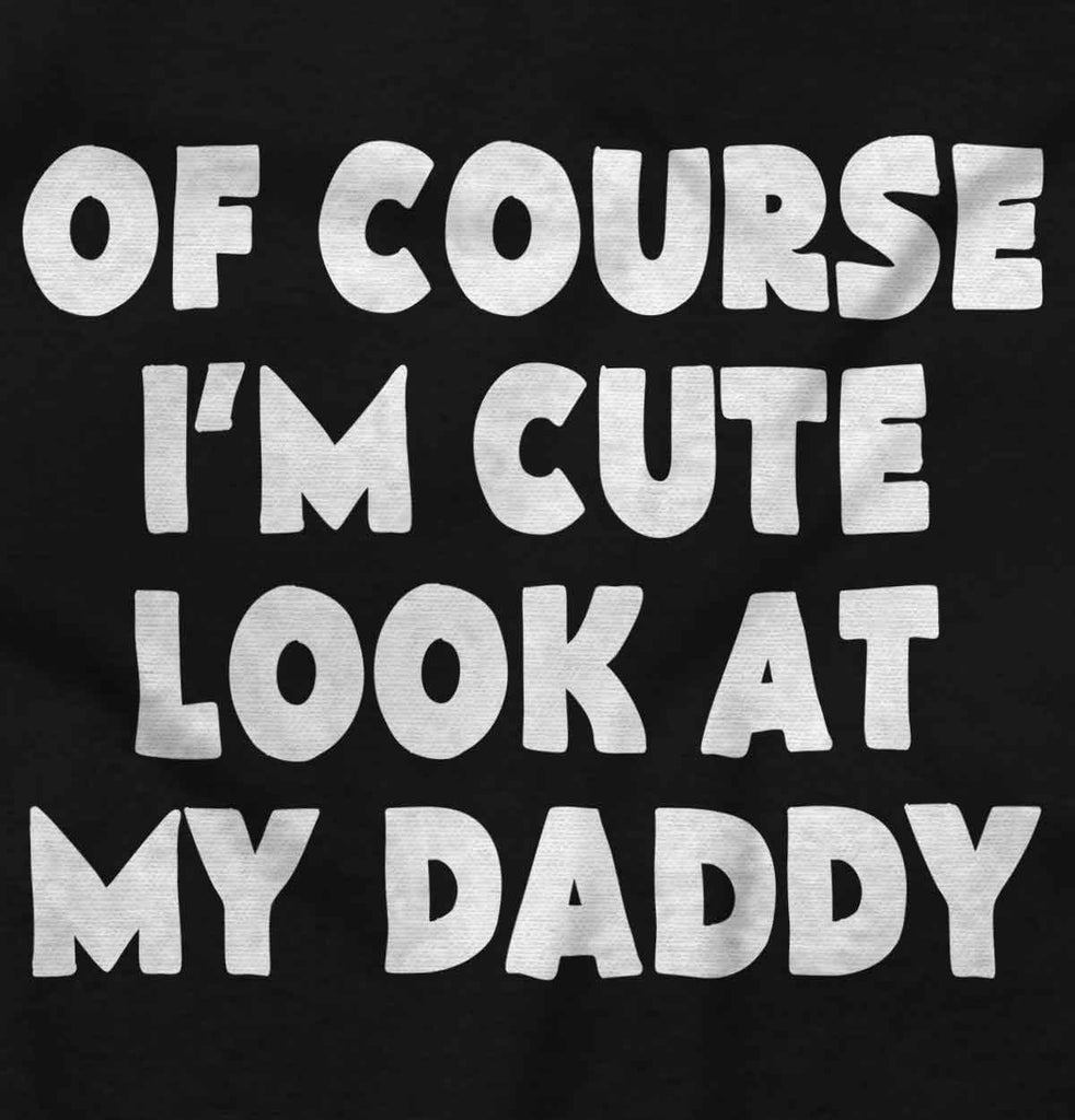 I'm Cute Infant Baby Bib-Direct To Garment Print-Brisco Baby