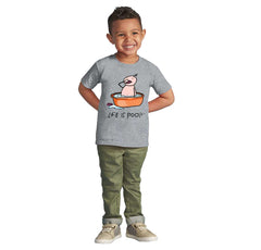 Eating Soap Infant Toddler T Shirt-Direct To Garment Print-Brisco Baby