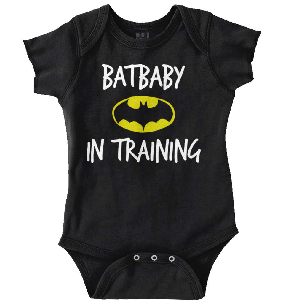 Batbaby Romper Bodysuit-Direct To Garment Print-Brisco Baby