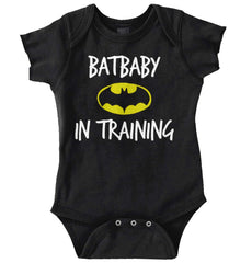 Batbaby Romper Bodysuit-Direct To Garment Print-Brisco Baby