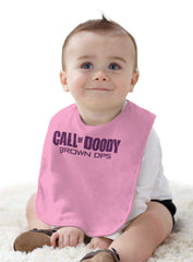 Call Of Doody Infant Baby Bib-Direct To Garment Print-Brisco Baby