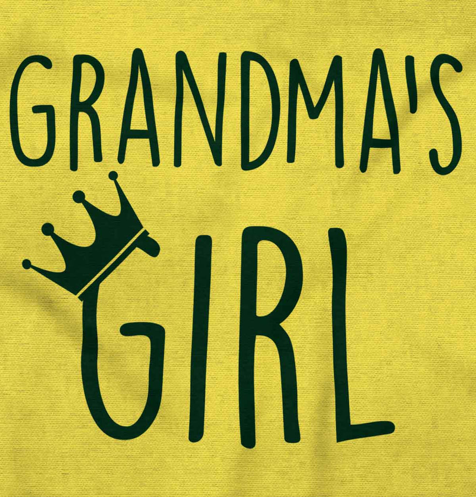 Grandma's Girl Romper Bodysuit-Direct To Garment Print-Brisco Baby