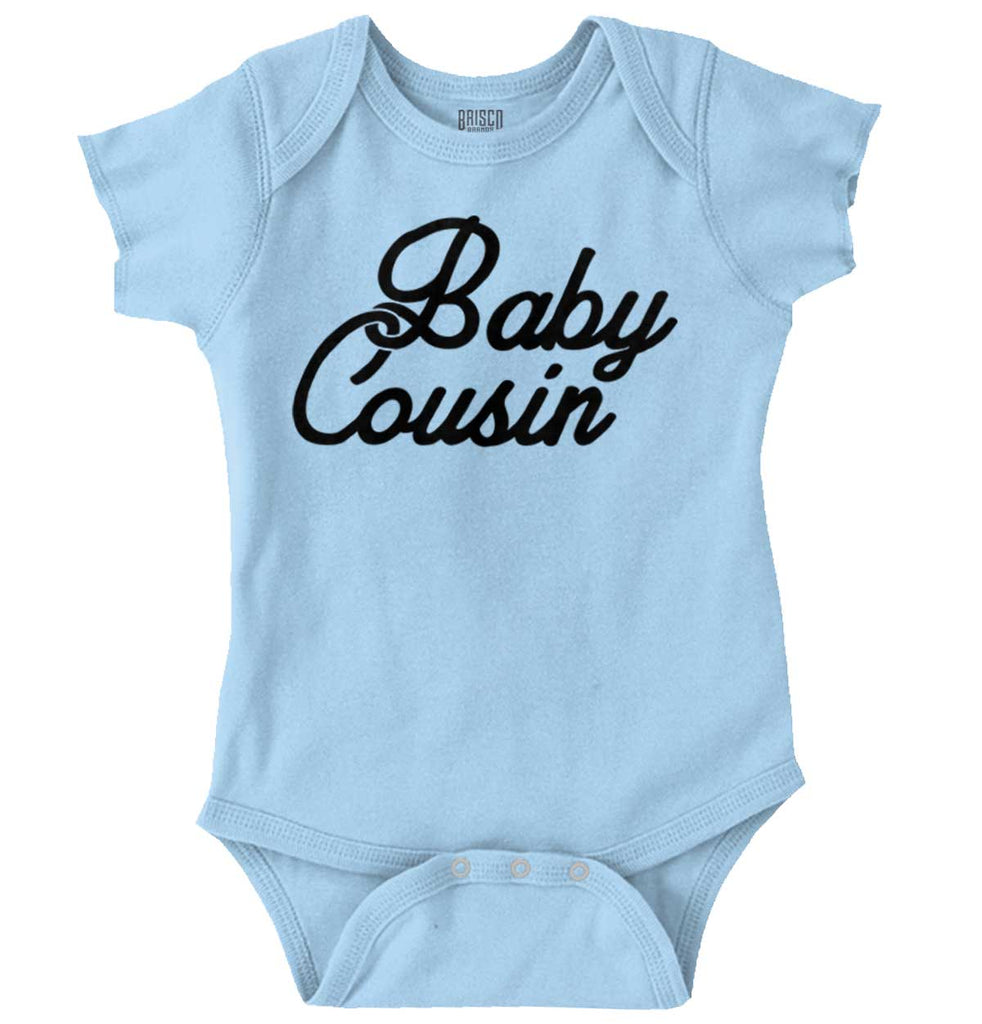 Baby Cousin Romper Bodysuit-Direct To Garment Print-Brisco Baby