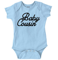 Baby Cousin Romper Bodysuit-Direct To Garment Print-Brisco Baby