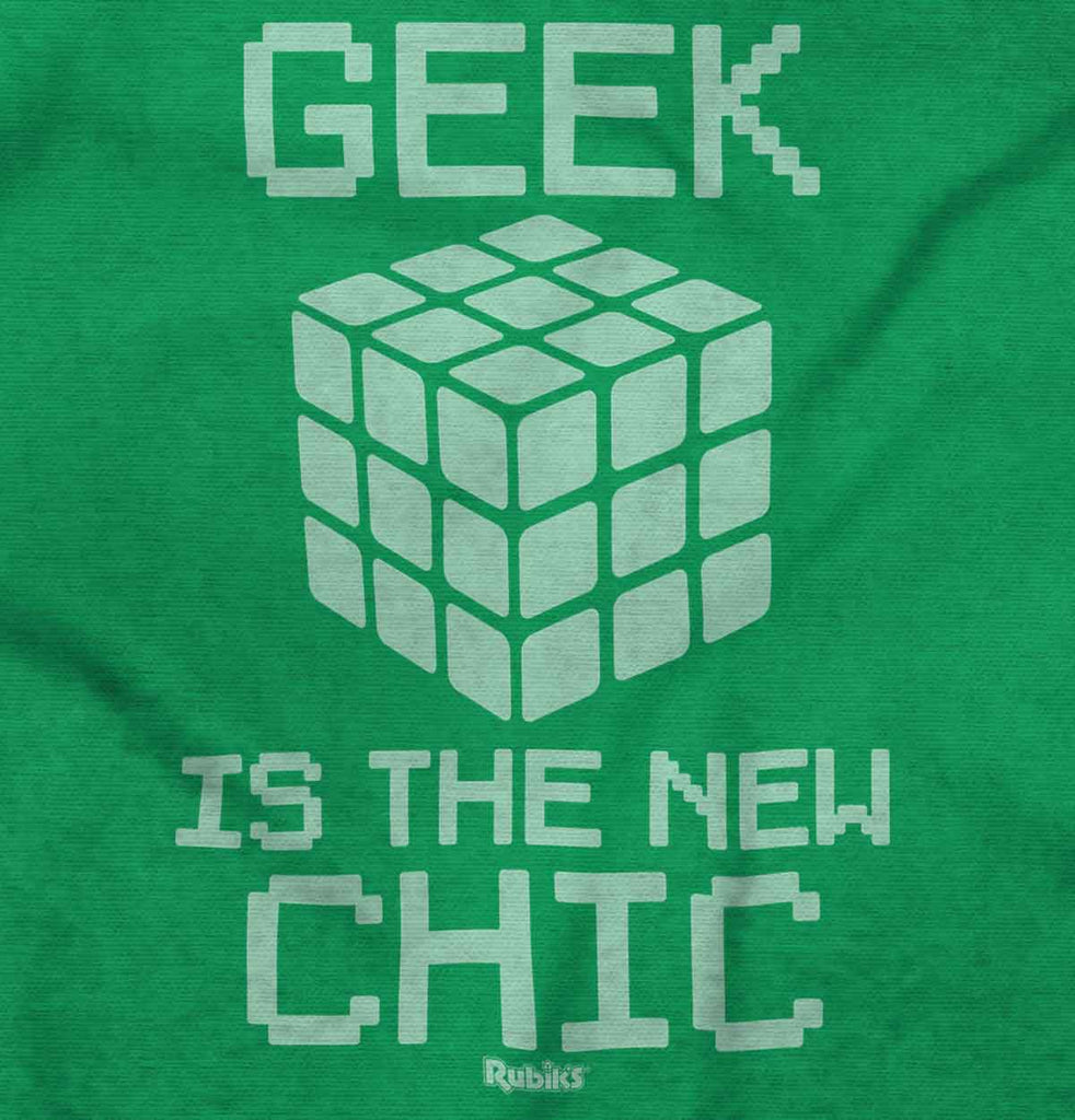 Geek Chic Cube Romper Bodysuit-Direct To Garment Print-Brisco Baby