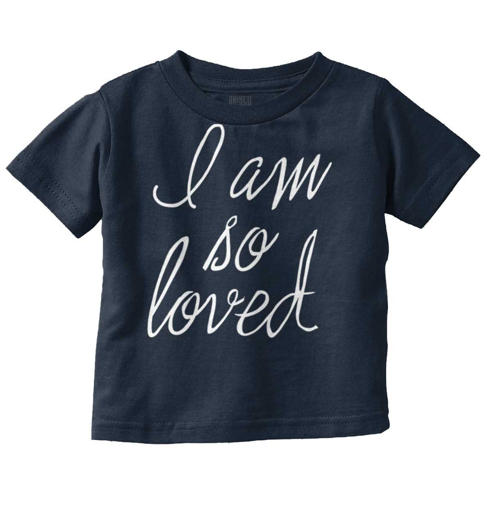 So Loved Infant Toddler T Shirt-Direct To Garment Print-Brisco Baby