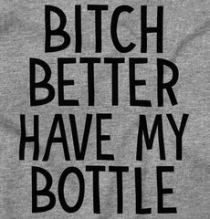 My Bottle Infant Toddler T Shirt-Direct To Garment Print-Brisco Baby