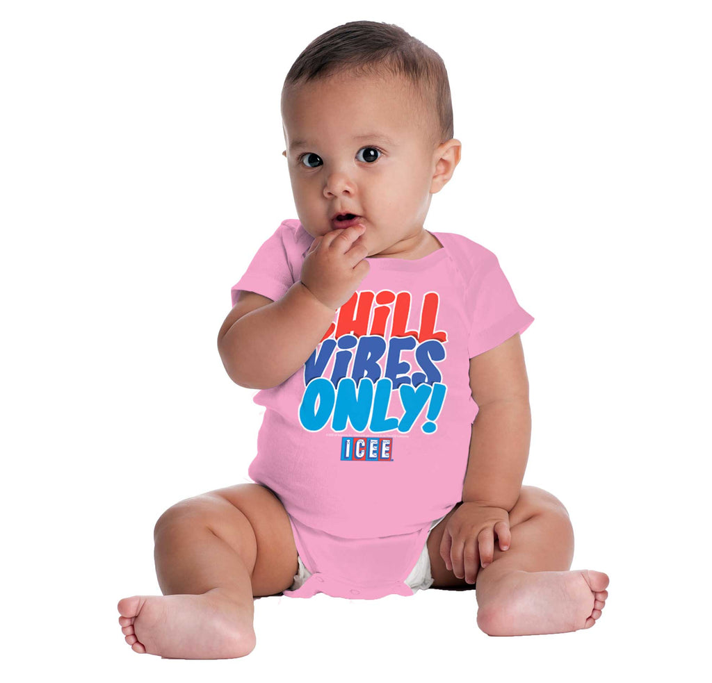 Chill Vibes Only Romper Bodysuit-Direct To Garment Print-Brisco Baby