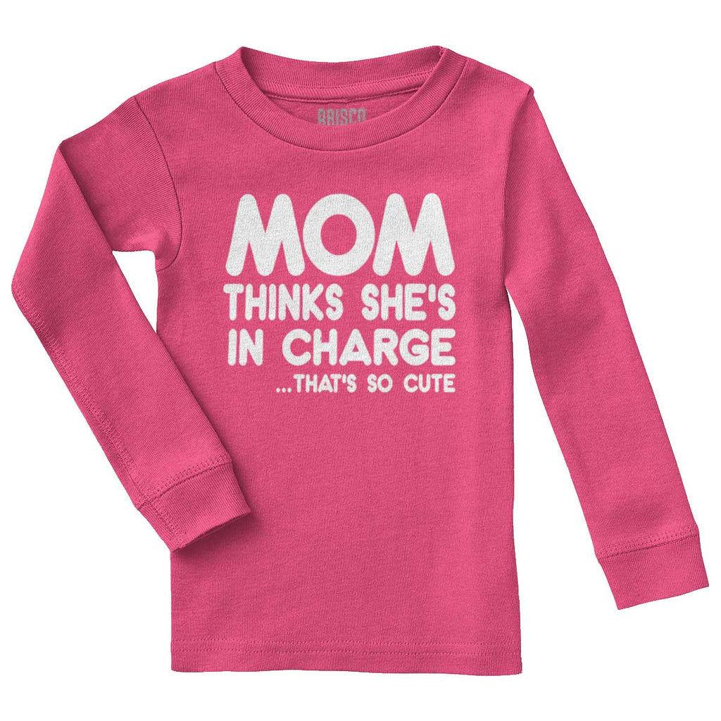 In Charge Solid Baby Pajama Top-Direct To Garment Print-Brisco Baby