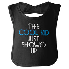 Cool Kid Infant Baby Bib-Direct To Garment Print-Brisco Baby