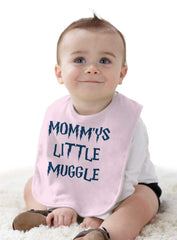 Mommy's Little Muggle Infant Baby Bib-Direct To Garment Print-Brisco Baby