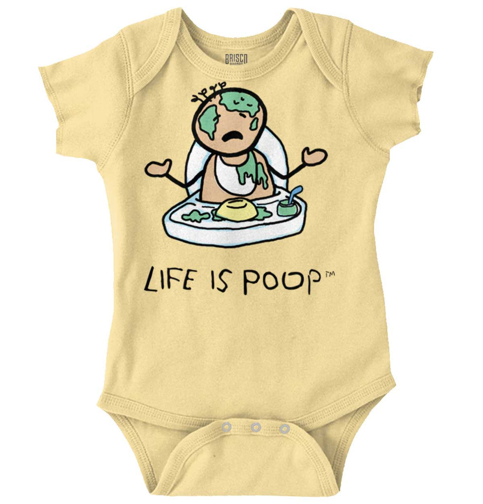 Baby Food Romper Bodysuit-Direct To Garment Print-Brisco Baby