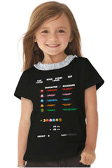 High Score Toddler Ruffled Trim T-Shirt-Direct To Garment Print-Brisco Baby