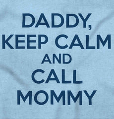 Call Mommy Infant Baby Bib-Direct To Garment Print-Brisco Baby