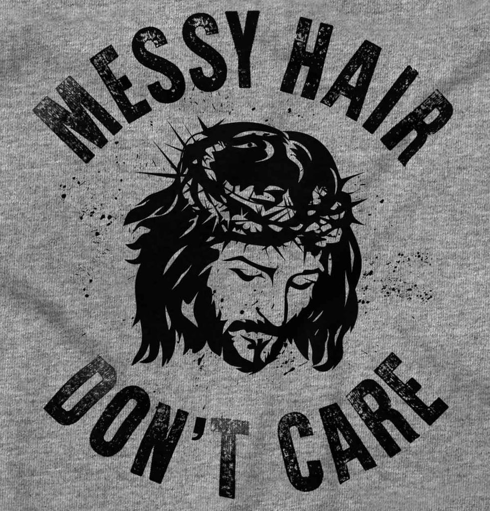 Messy Hair Jesus Infant Toddler T Shirt-Direct To Garment Print-Brisco Baby