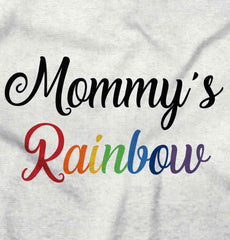 Mommy's Rainbow Infant Toddler T Shirt-Direct To Garment Print-Brisco Baby