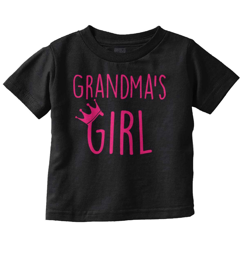 Grandma's Girl Infant Toddler T Shirt-Direct To Garment Print-Brisco Baby
