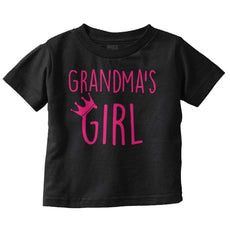Grandma's Girl Infant Toddler T Shirt-Direct To Garment Print-Brisco Baby