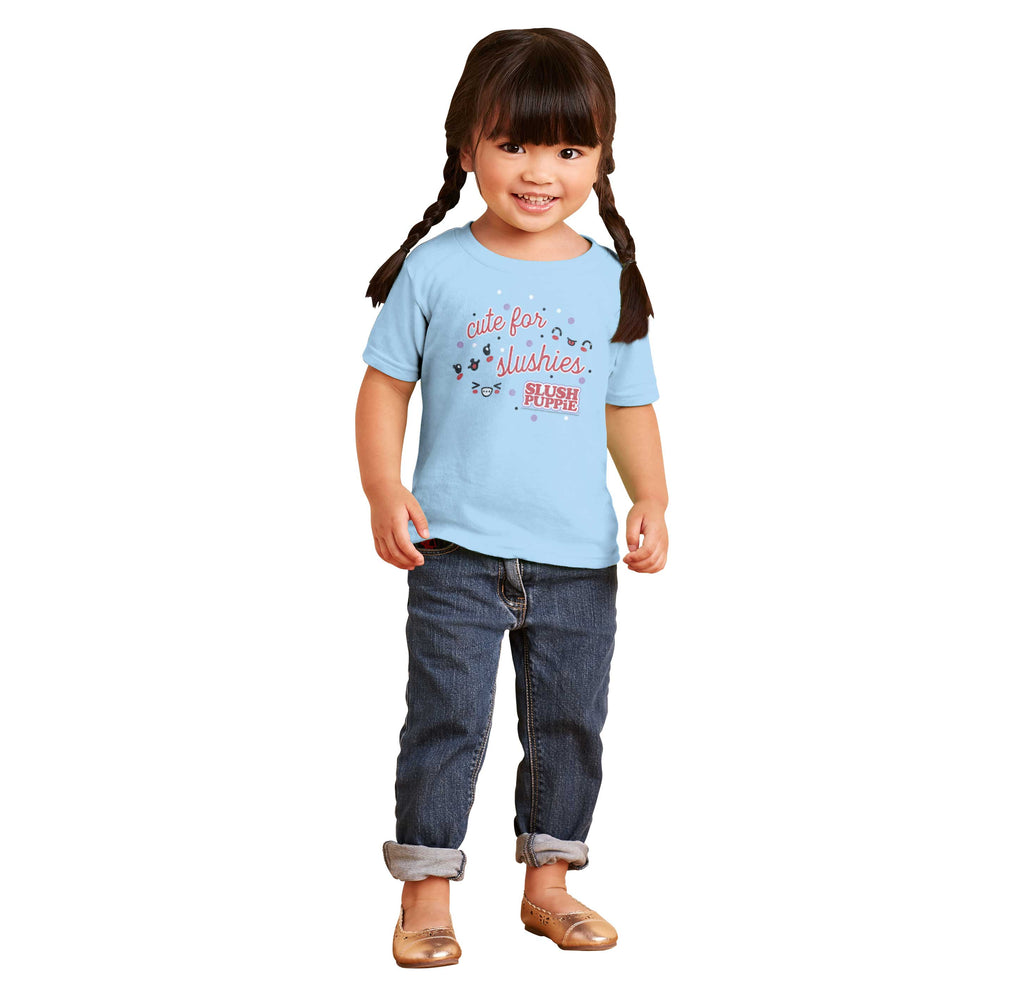 Cute For Slushies Infant Toddler T Shirt-Direct To Garment Print-Brisco Baby