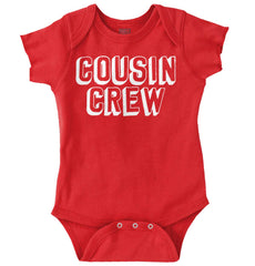 Cousin Crew Romper Bodysuit-Direct To Garment Print-Brisco Baby