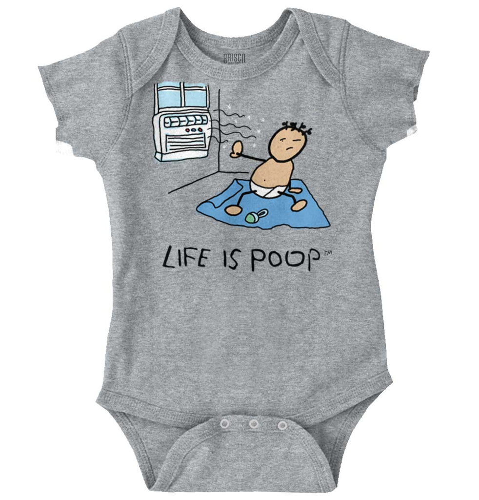 Cold Air Onesie-Direct To Garment Print-Brisco Baby