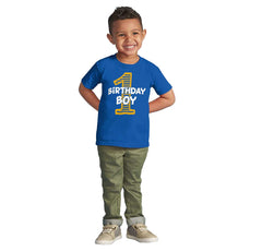 Birthday Boy Infant Toddler T Shirt-Direct To Garment Print-Brisco Baby