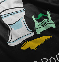 Potty Train Infant Toddler T Shirt-Direct To Garment Print-Brisco Baby