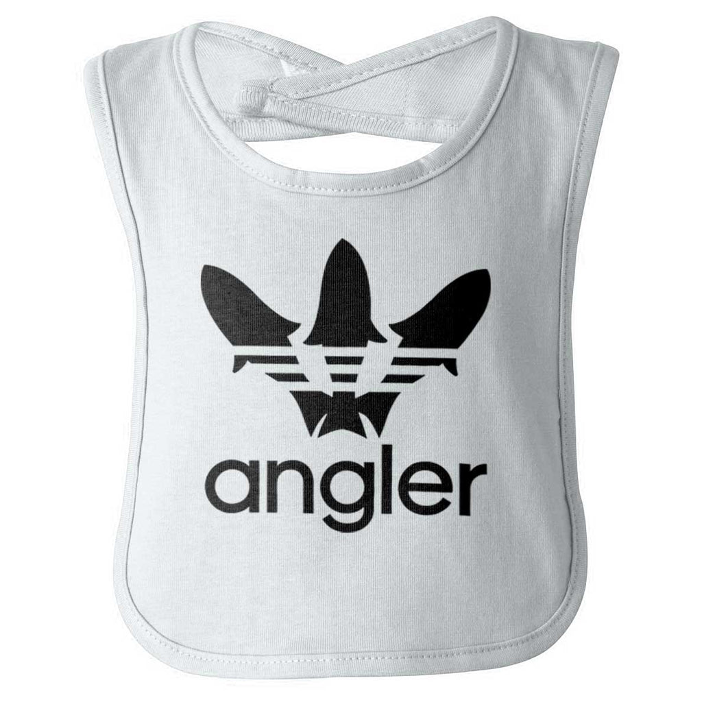 Angler Infant Baby Bib-Direct To Garment Print-Brisco Baby