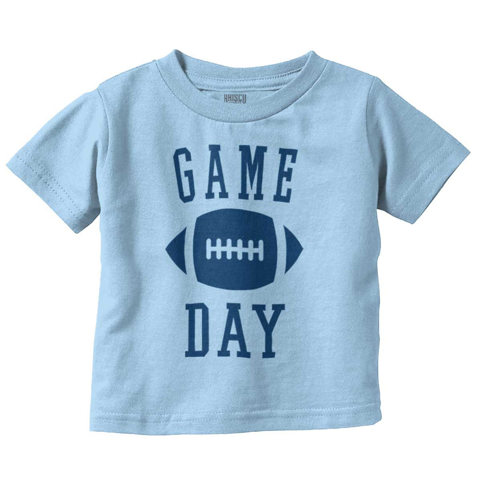 Game Day Infant Toddler T Shirt-Direct To Garment Print-Brisco Baby