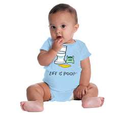 Potty Train Romper Bodysuit-Direct To Garment Print-Brisco Baby