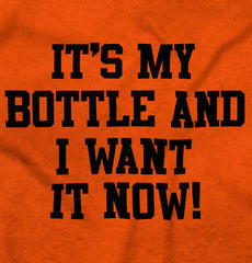 I Want It Now Infant Toddler T Shirt-Direct To Garment Print-Brisco Baby