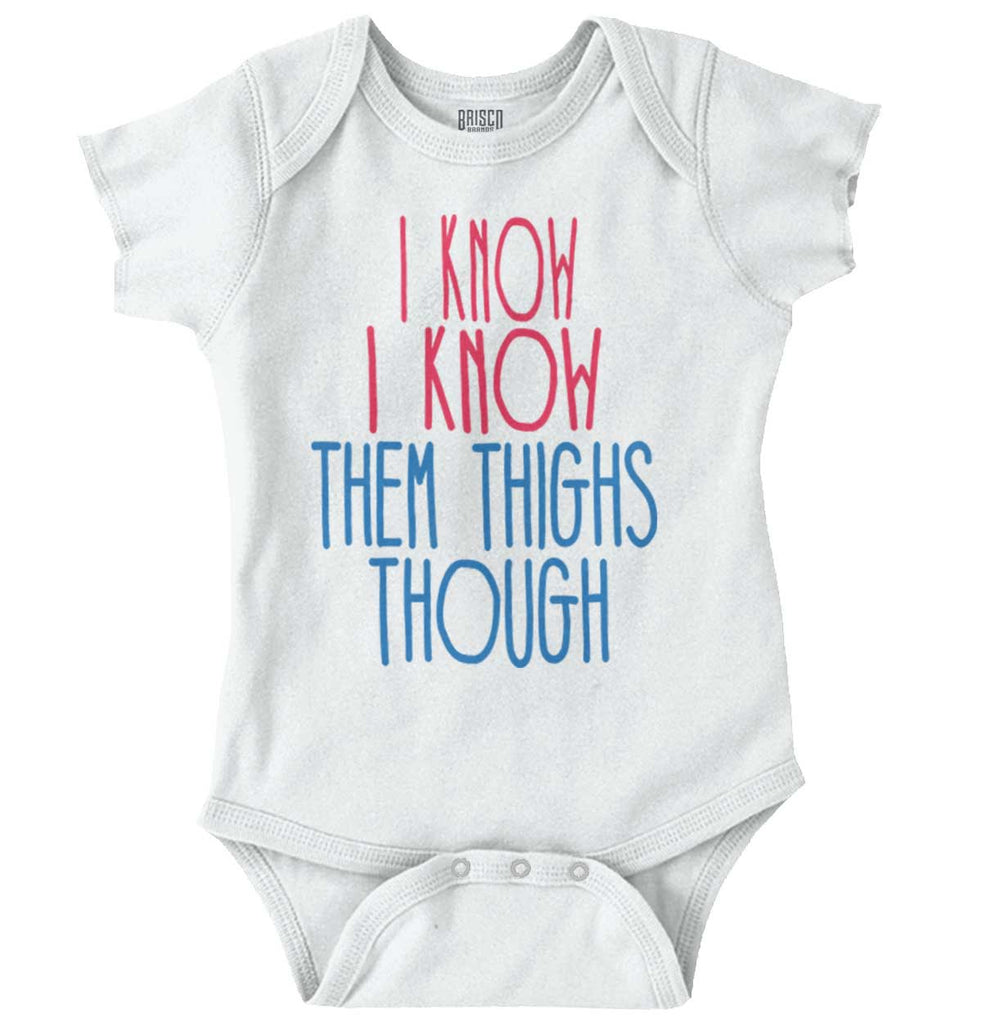 Thighs Though Romper Bodysuit-Direct To Garment Print-Brisco Baby