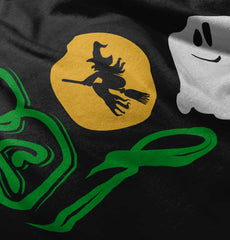 Boo Infant Baby Bib-Direct To Garment Print-Brisco Baby