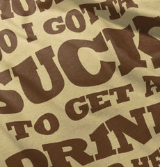 Get A Drink Romper Bodysuit-Direct To Garment Print-Brisco Baby