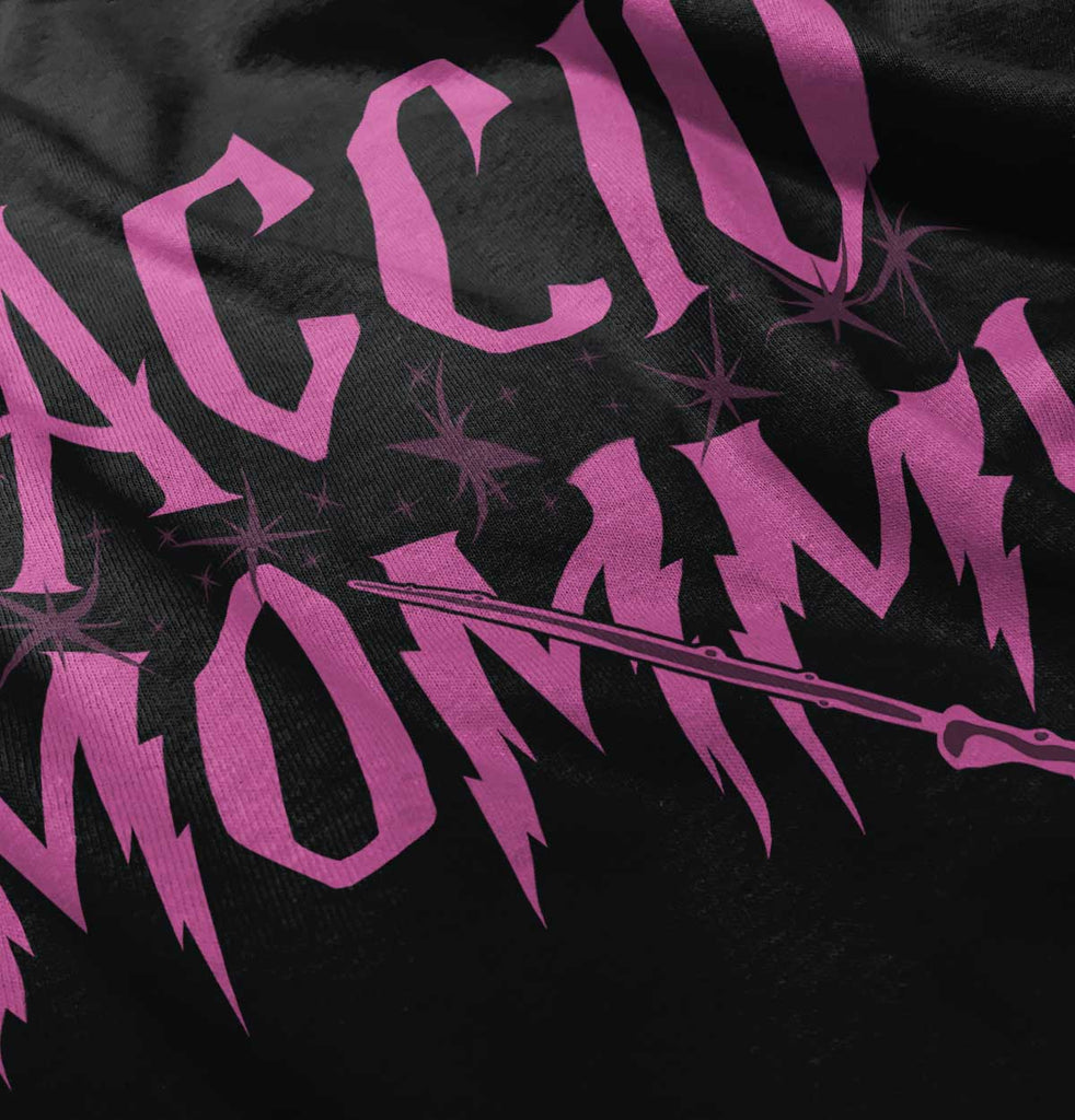 Accio Mommy Toddler Ruffled Trim T-Shirt-Direct To Garment Print-Brisco Baby